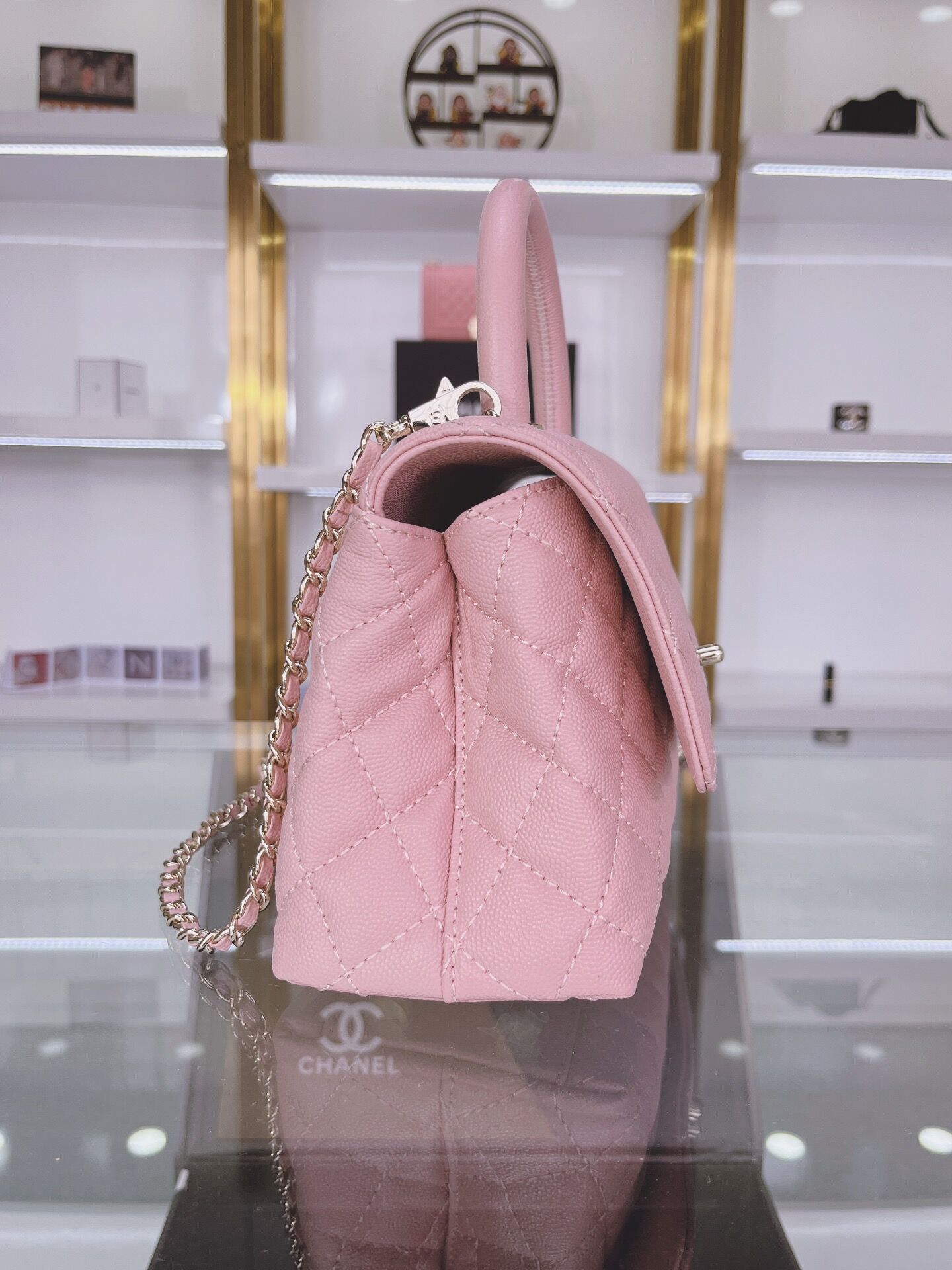 C*hanel Top Bag 14*24*10CM