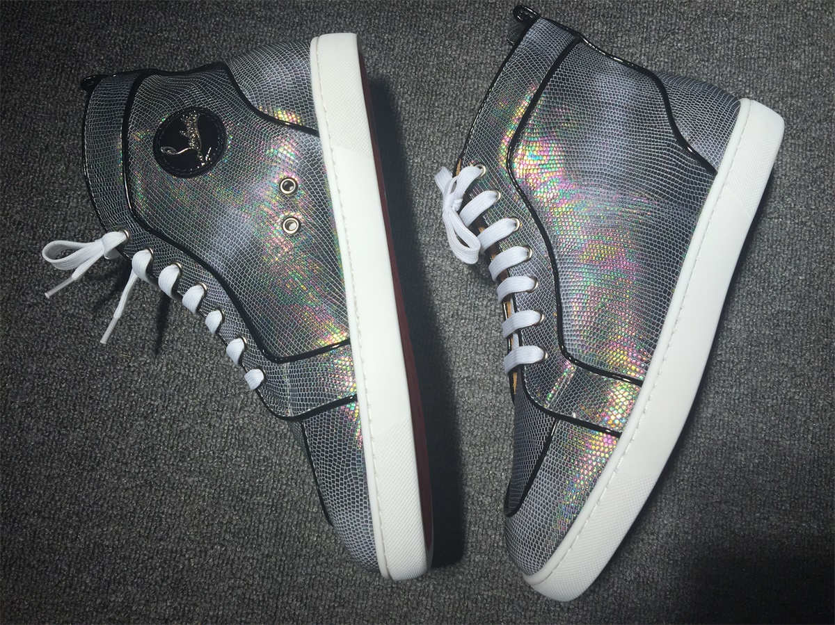 C*ristian L*uboutin Python Sneaker