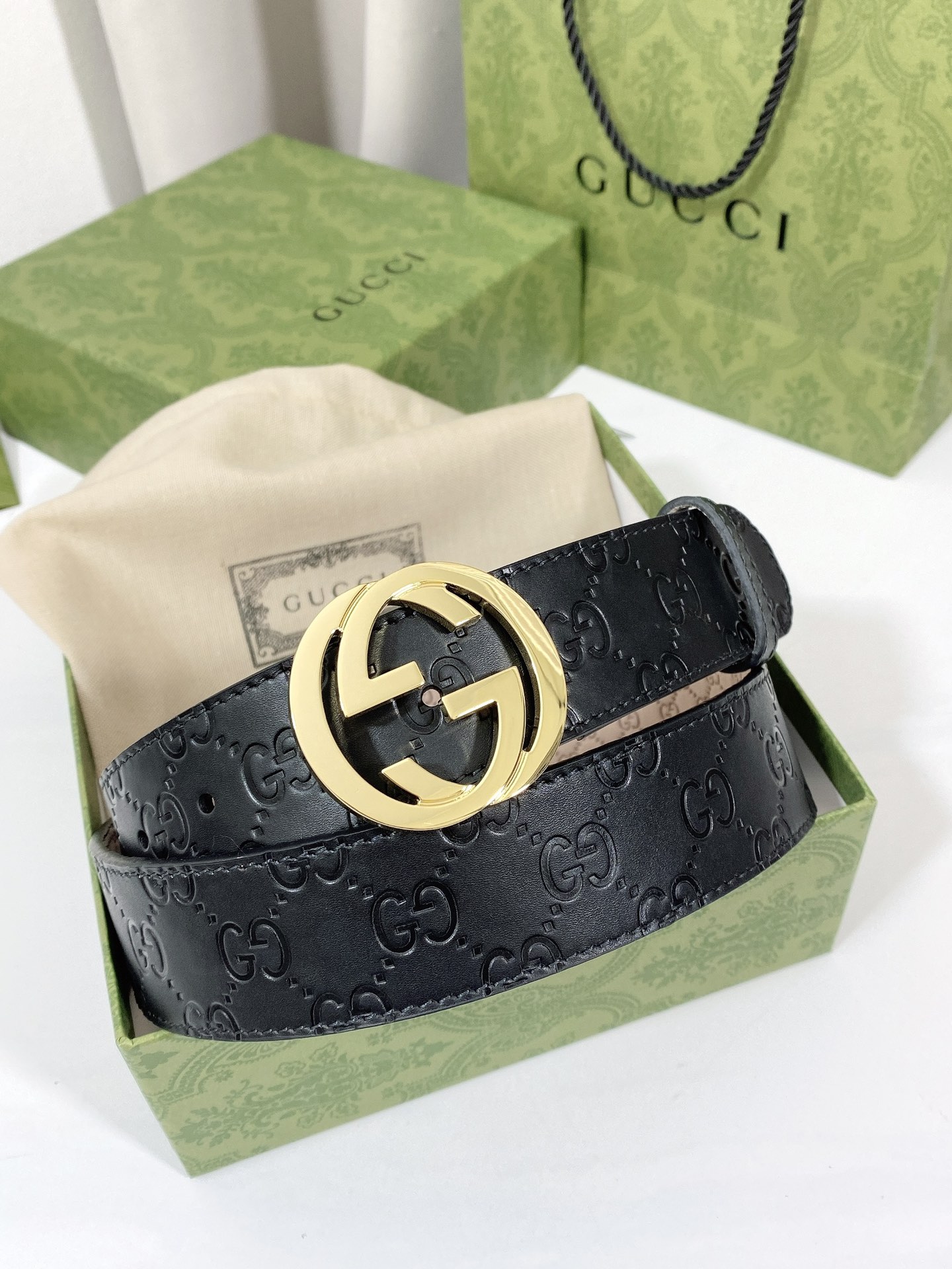 G*ucci Belts Top Quality 38MM