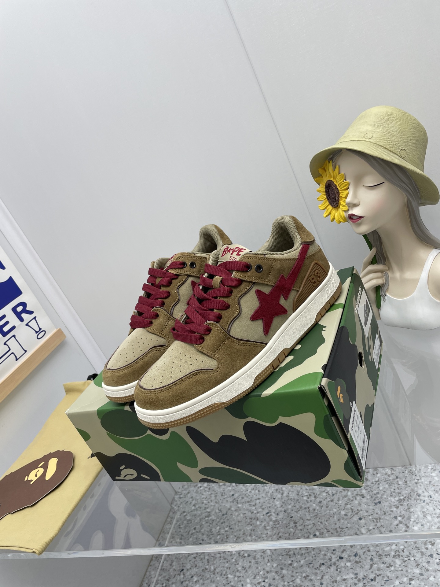 Men Women B*ape Top Sneaker