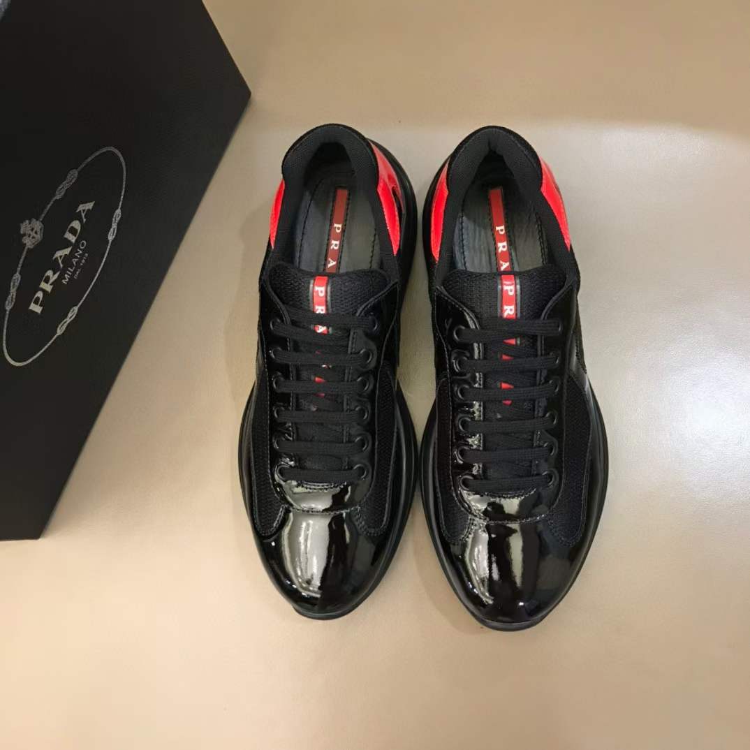 Mens P*rada Top Sneakers