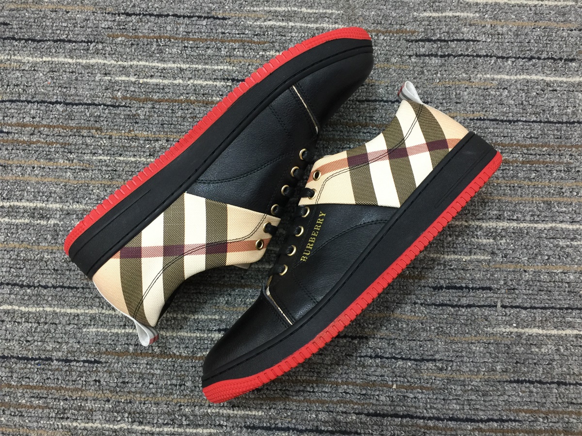 Men B*urberry Top Sneakers