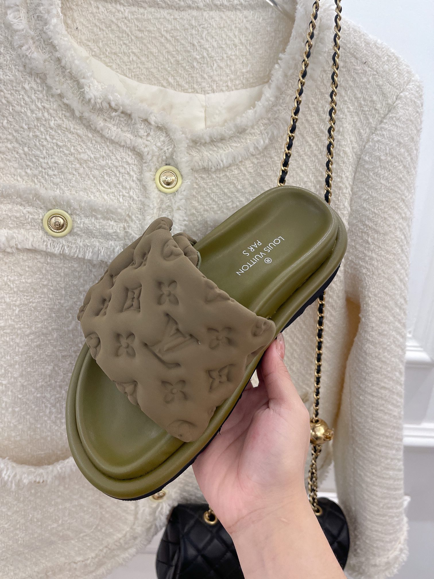 Men Women L*ouis V*uitton Top Sandals