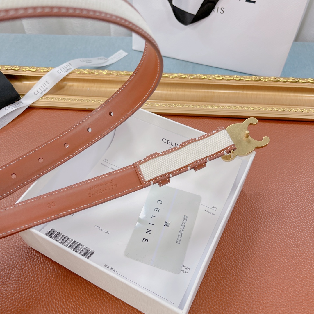 C* eline Belts Top Version