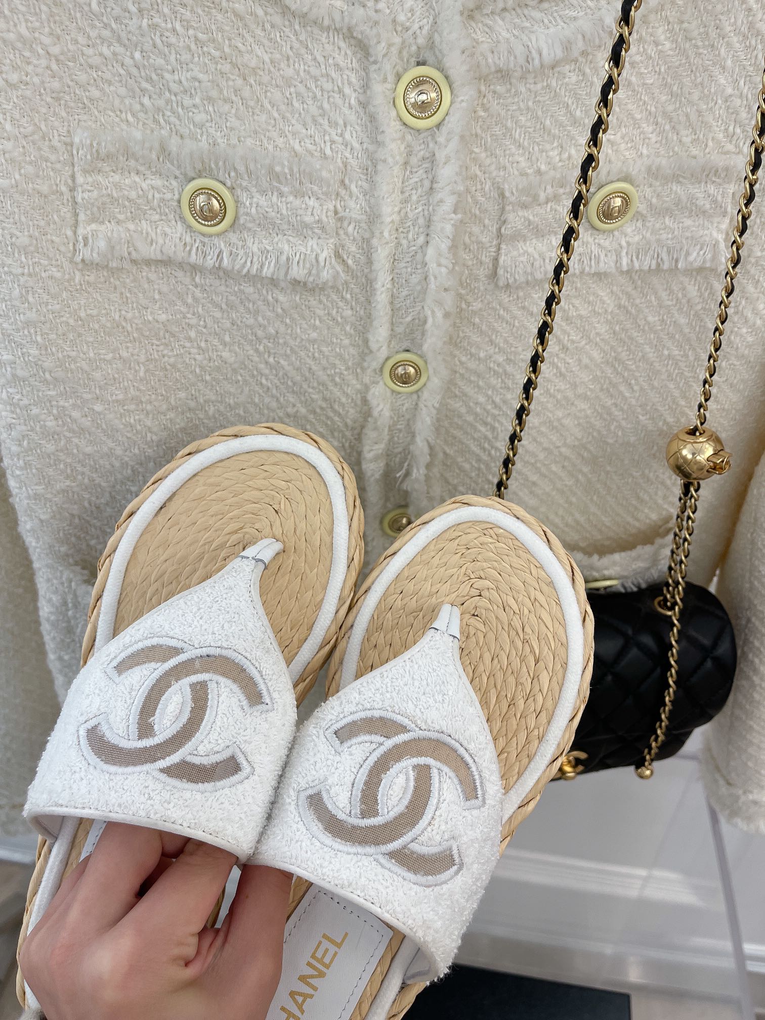 Women C*hanel Top Sandals