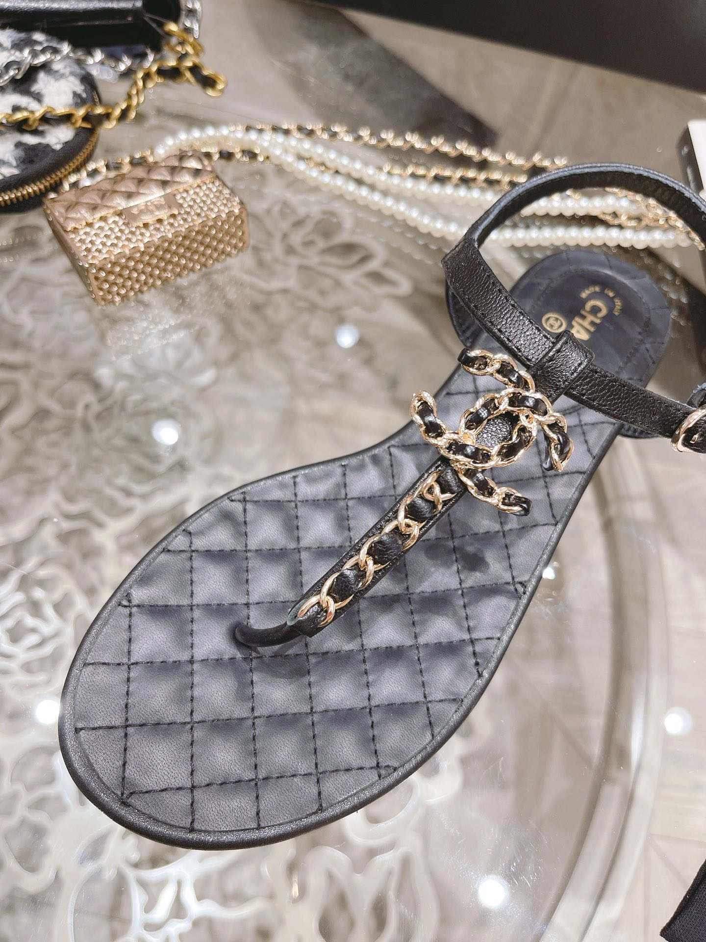 Women C*hanel Top Sandals