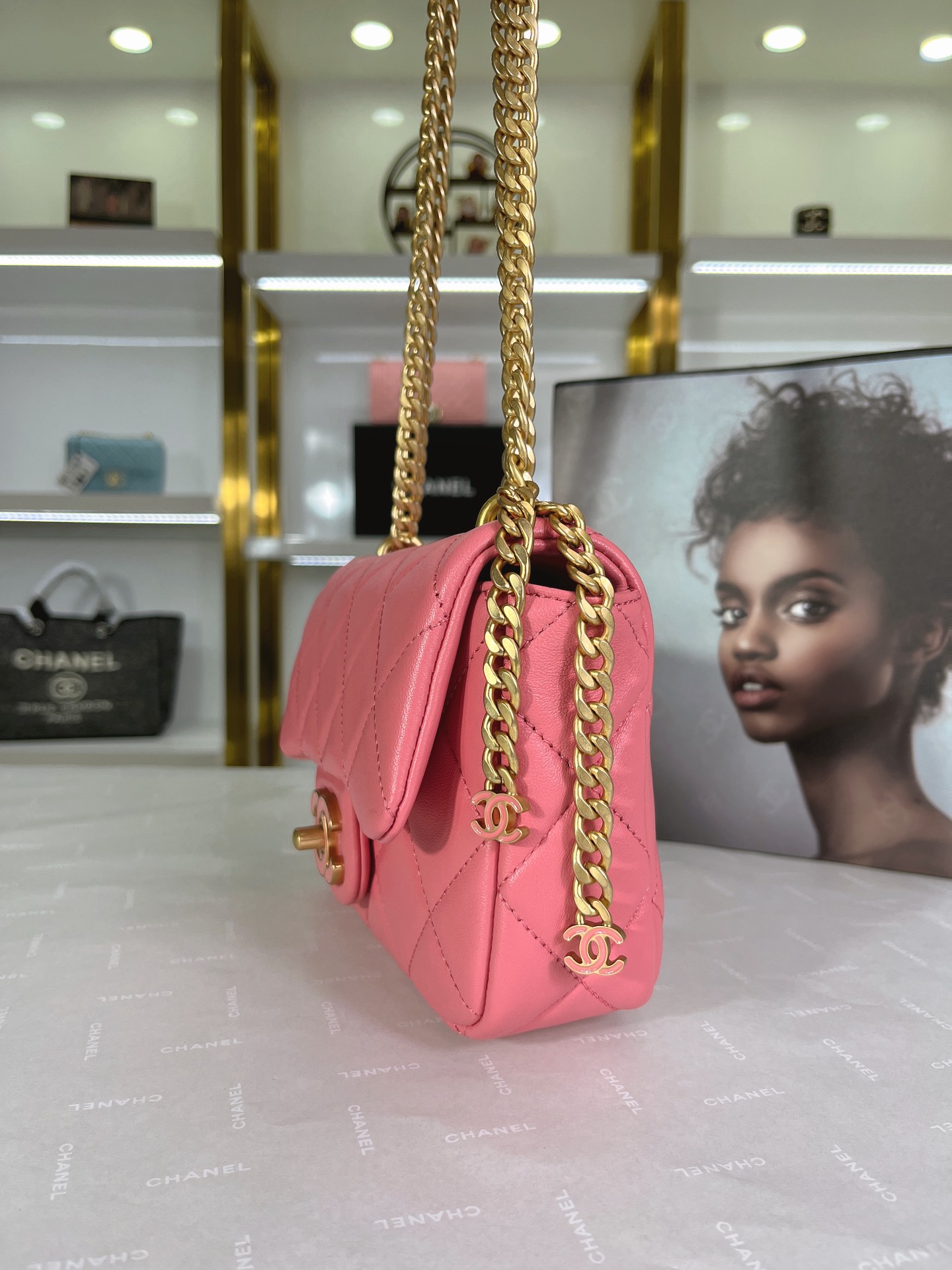 C*hanel Bag Top Quality 18.5*14*5*cm