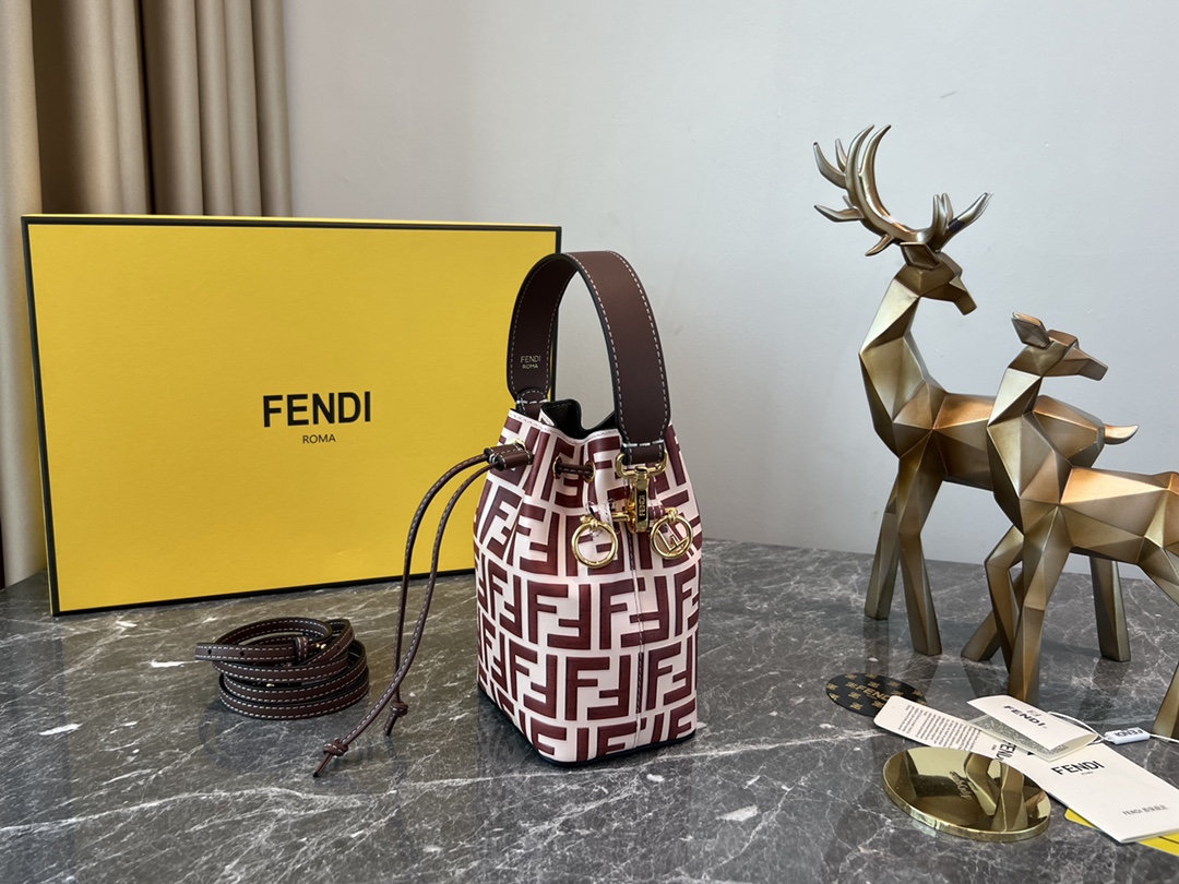 F*endi Bag Top Quality 12*10*18CM