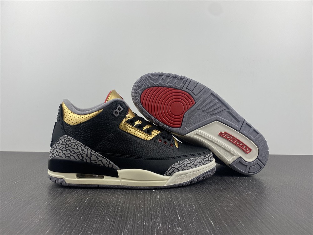 Air Jordan 3 WMNS “Black Gold” CK9246-067