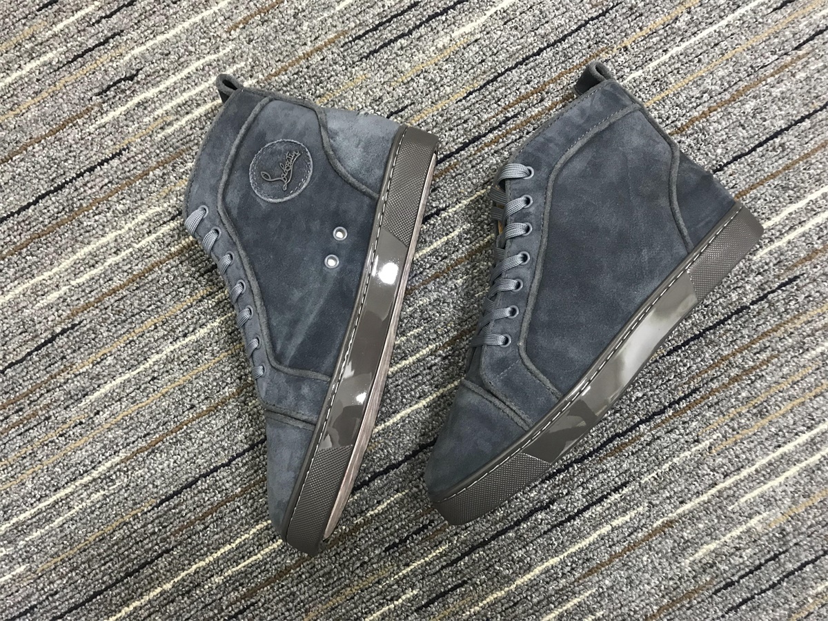 C*ristian L*uboutin Suede Leather Sneaker