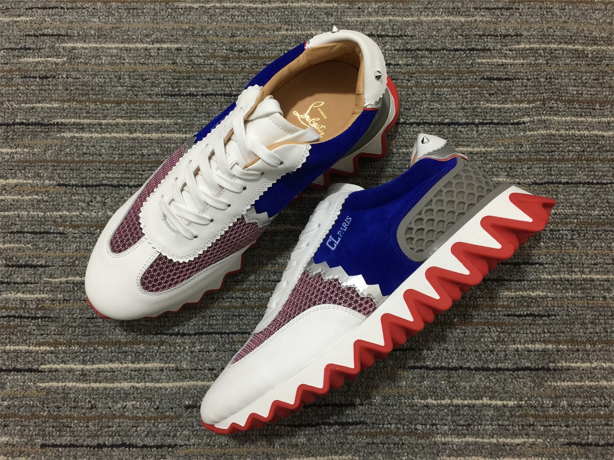 Men C*hristian L*ouboutin Aurelien Flat Top Sneakers