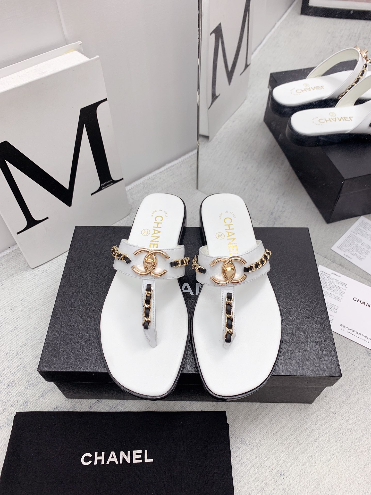 Women C*hanel Top Sandals