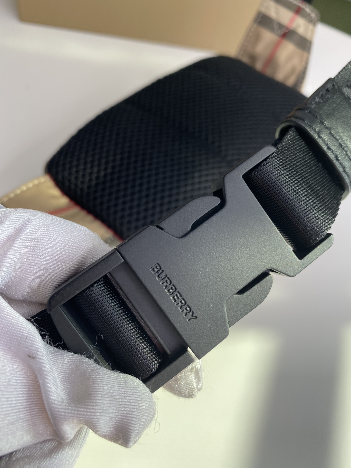 B*urberry Bag Top Quality 18.5*3.7*12.5cm