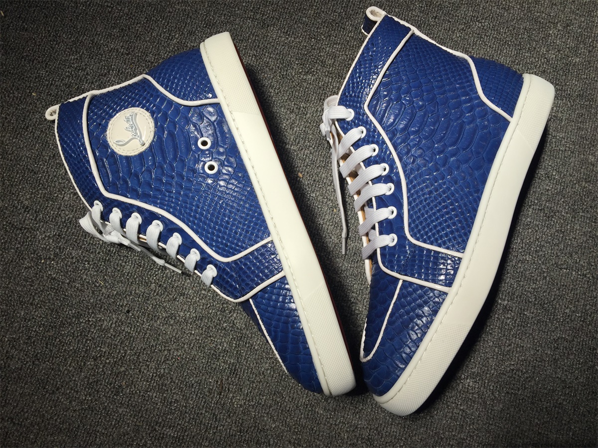 C*ristian L*uboutin Python Sneaker