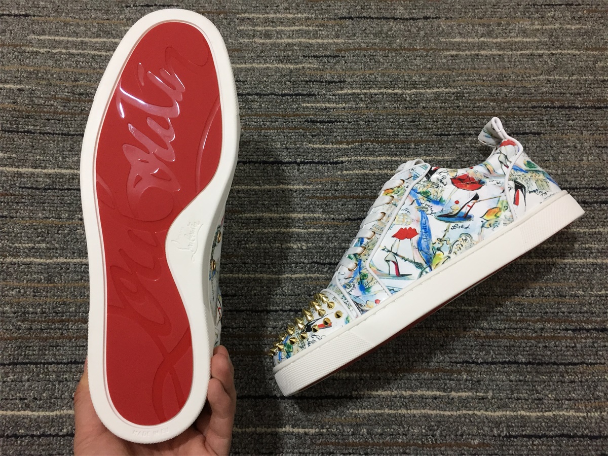 Men C*hristian L*ouboutin Low Top Sneaker