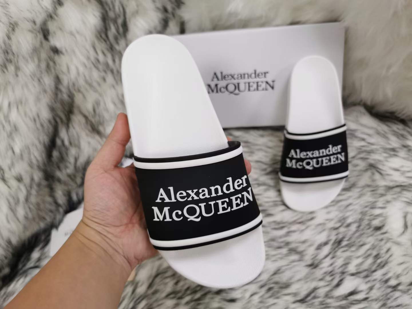 Women A*lexander M*cqueen Top Sandals