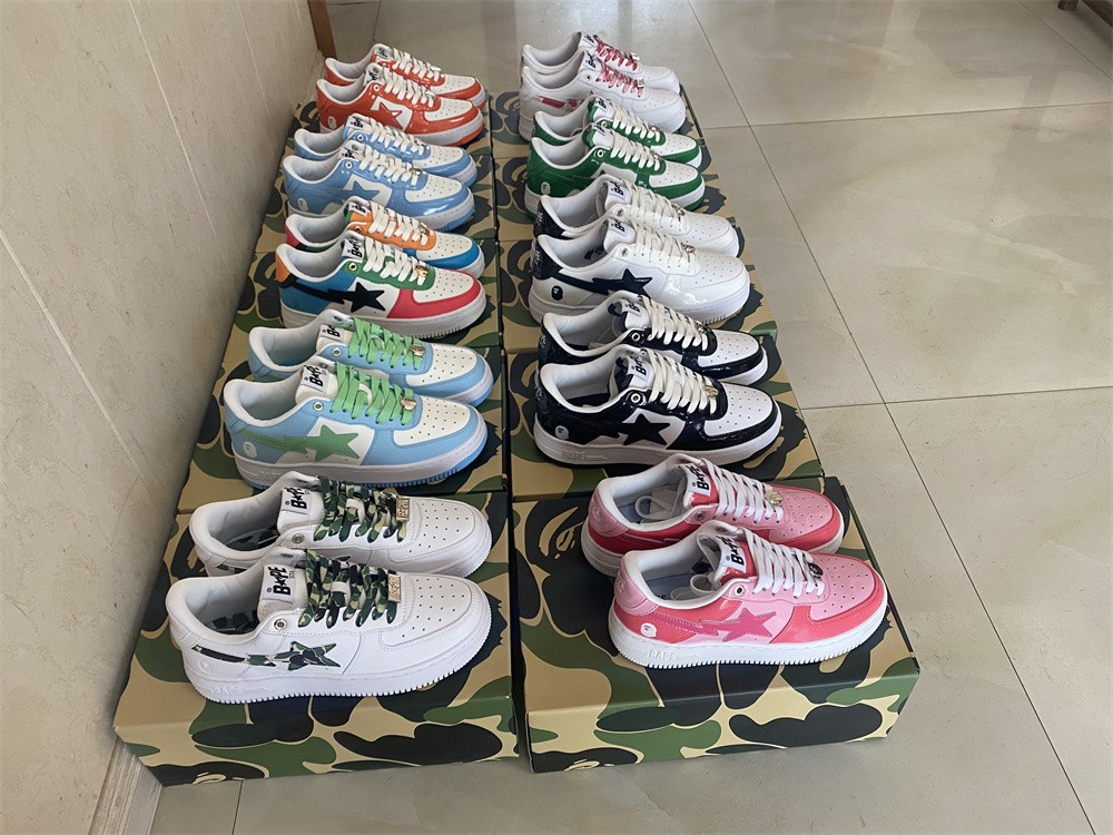 Men Women B*ape Top Sneaker