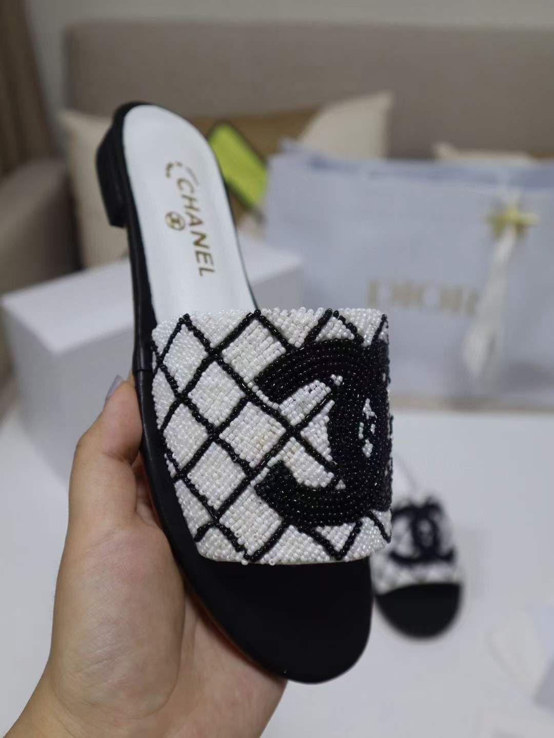 Women C*hanel Top Sandals