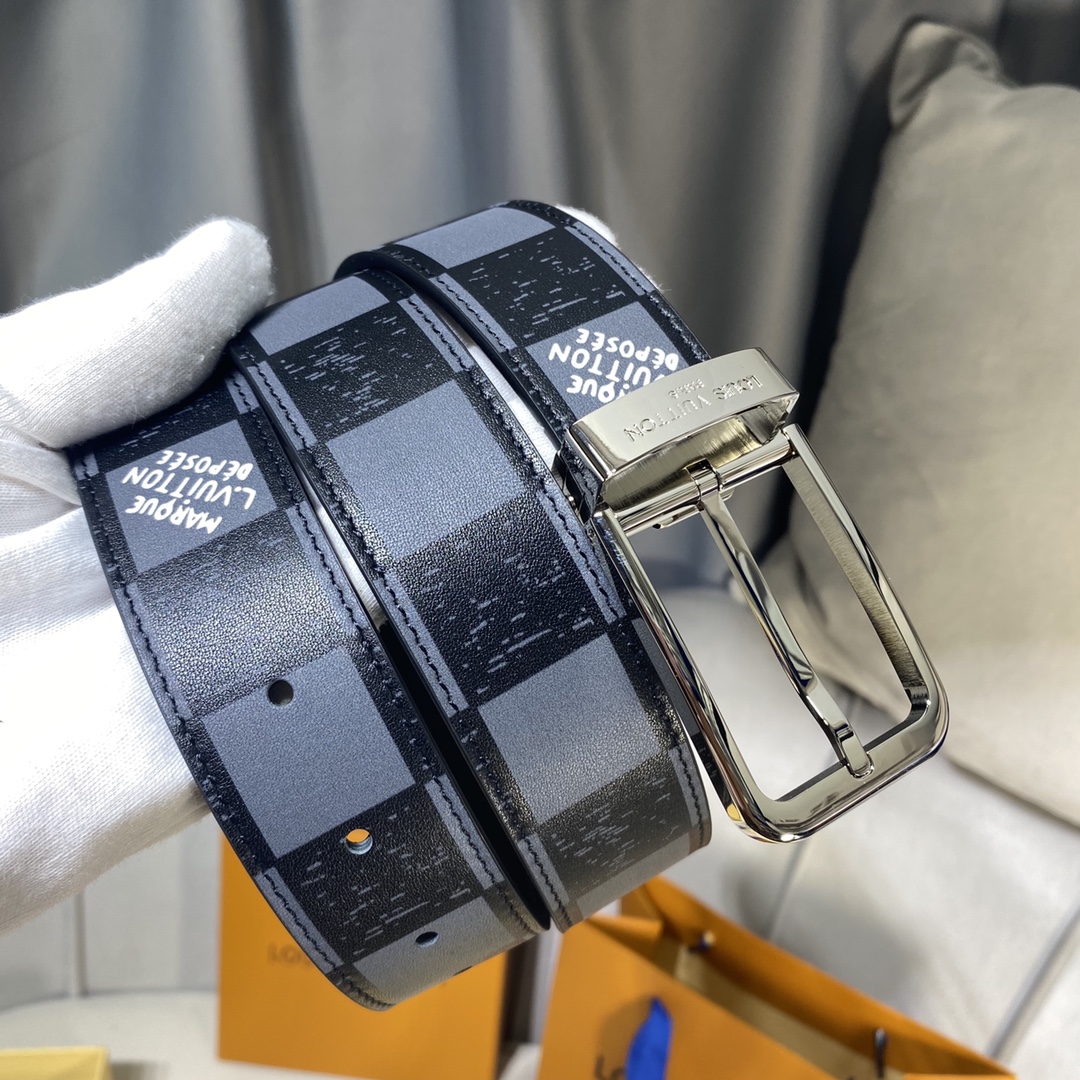 L*ouis V*uitton Belts Top Quality 35MM