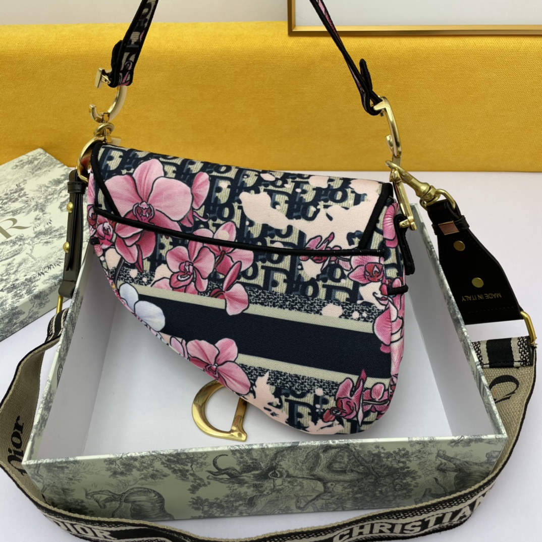 D*ior Top Bag 24*6*18cm