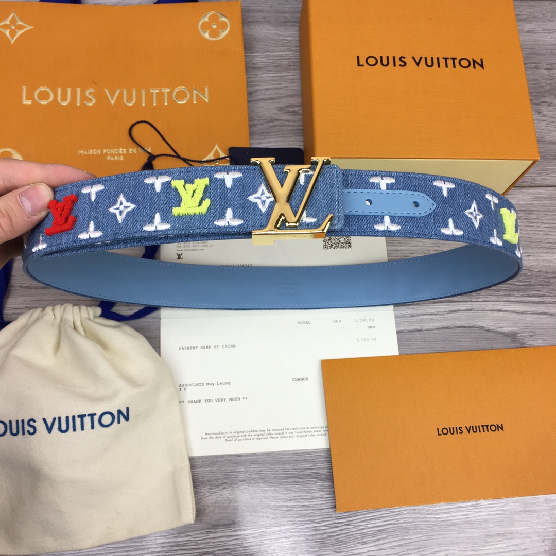 L*ouis V*uitton Belts Top Quality 35MM