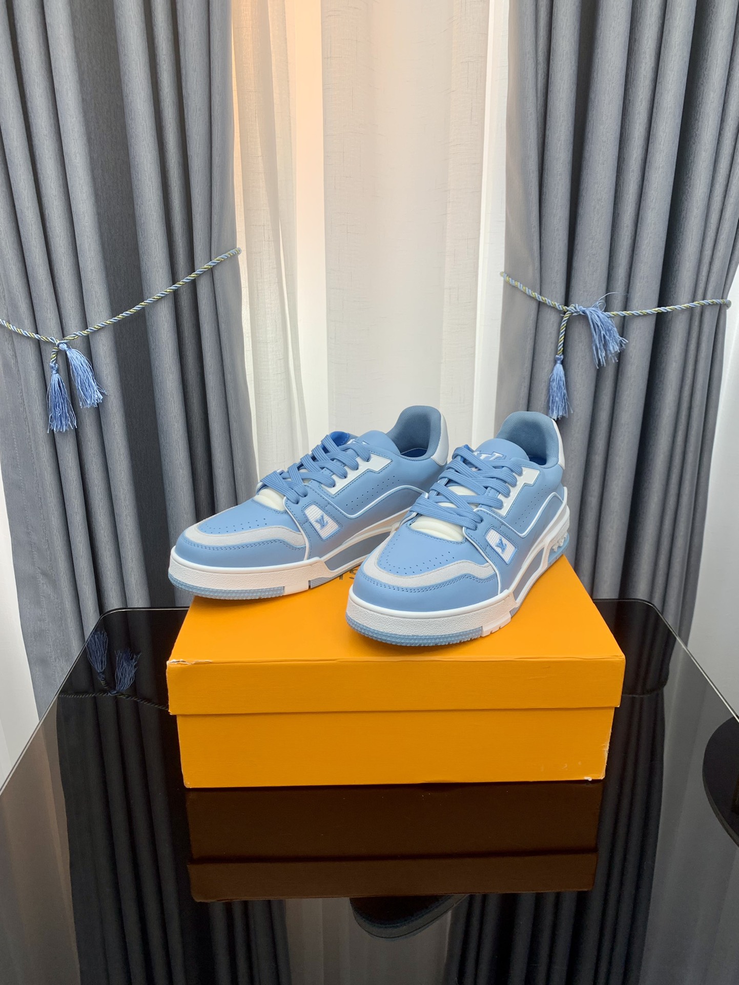 Men Women L*ouis V*uitton Top Sneakers