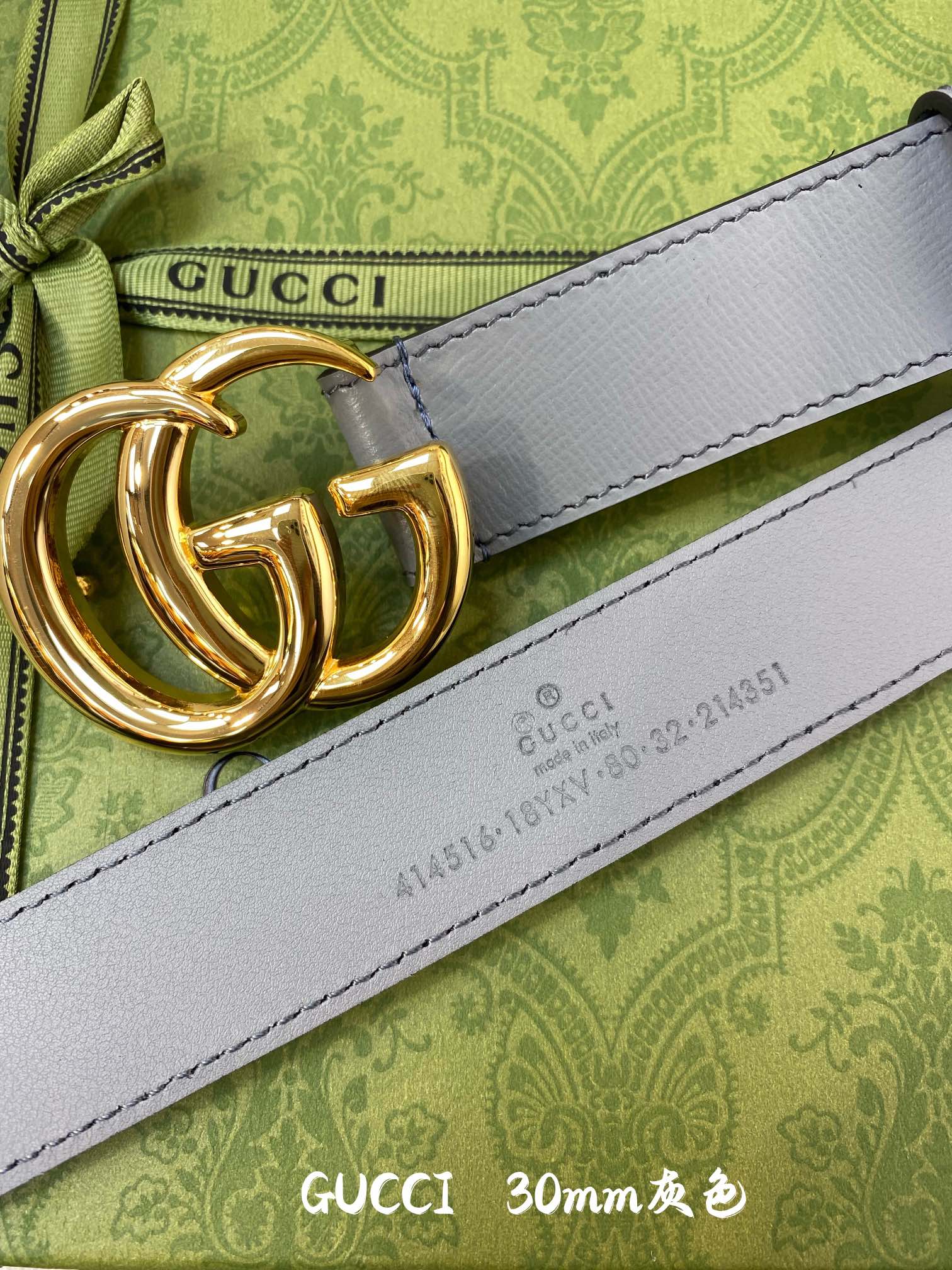 G*ucci Belts Top Quality 30MM