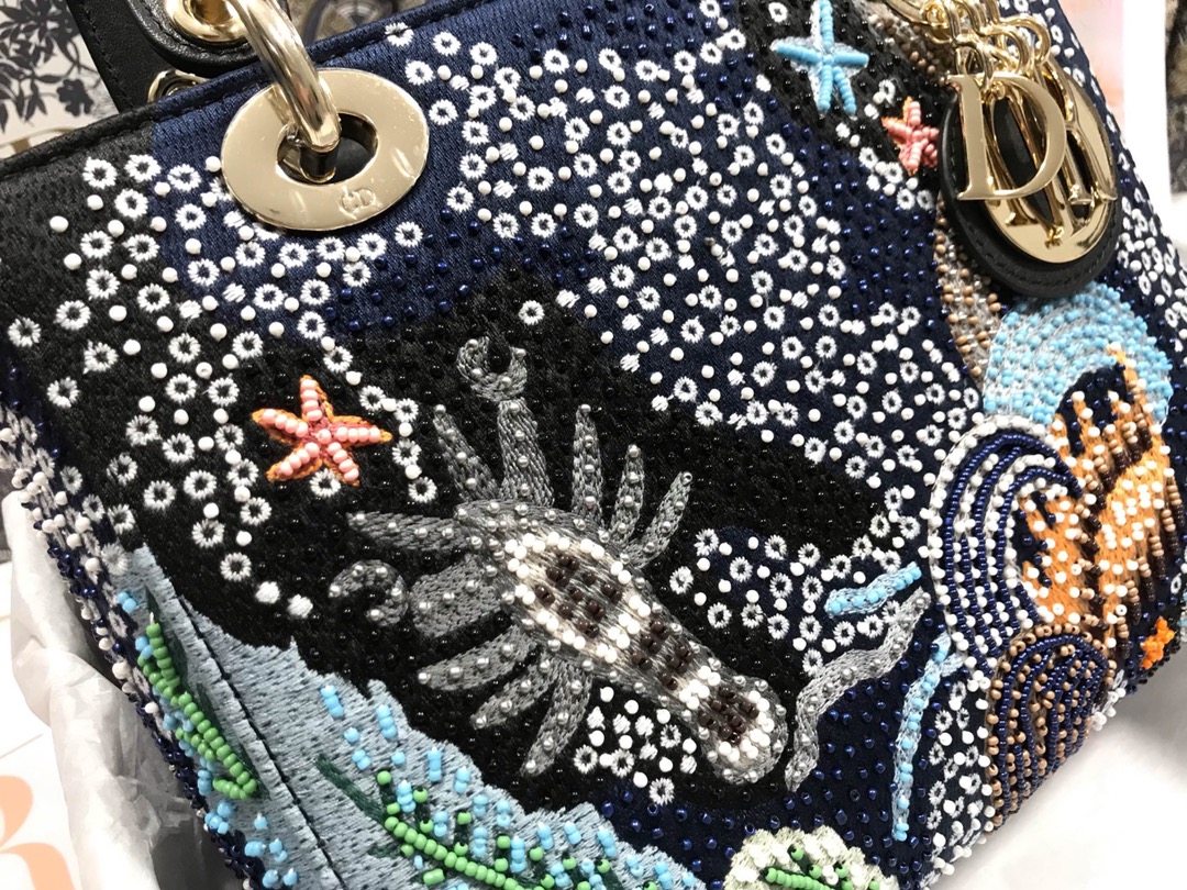 D*ior Top Bag 24*20*11cm