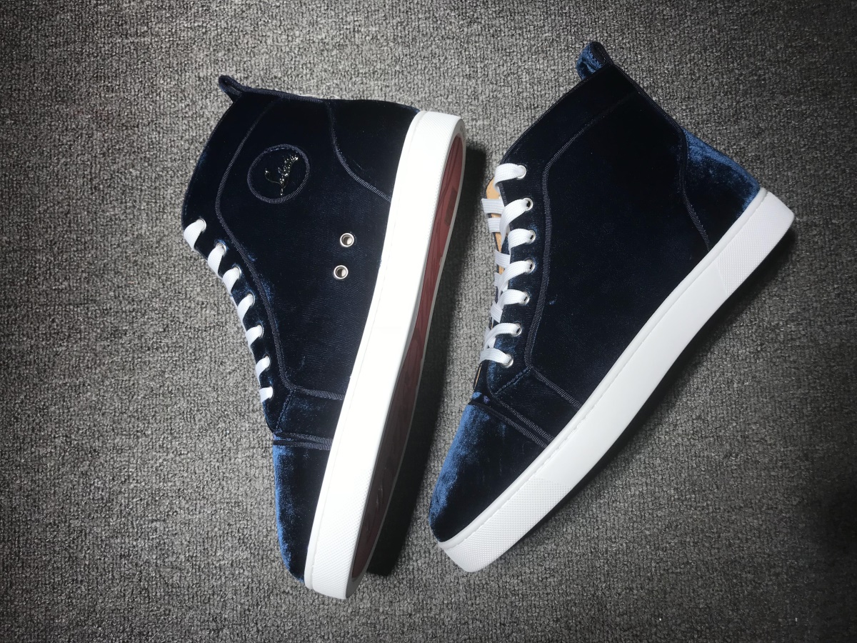 C*ristian L*uboutin Suede Leather Sneaker