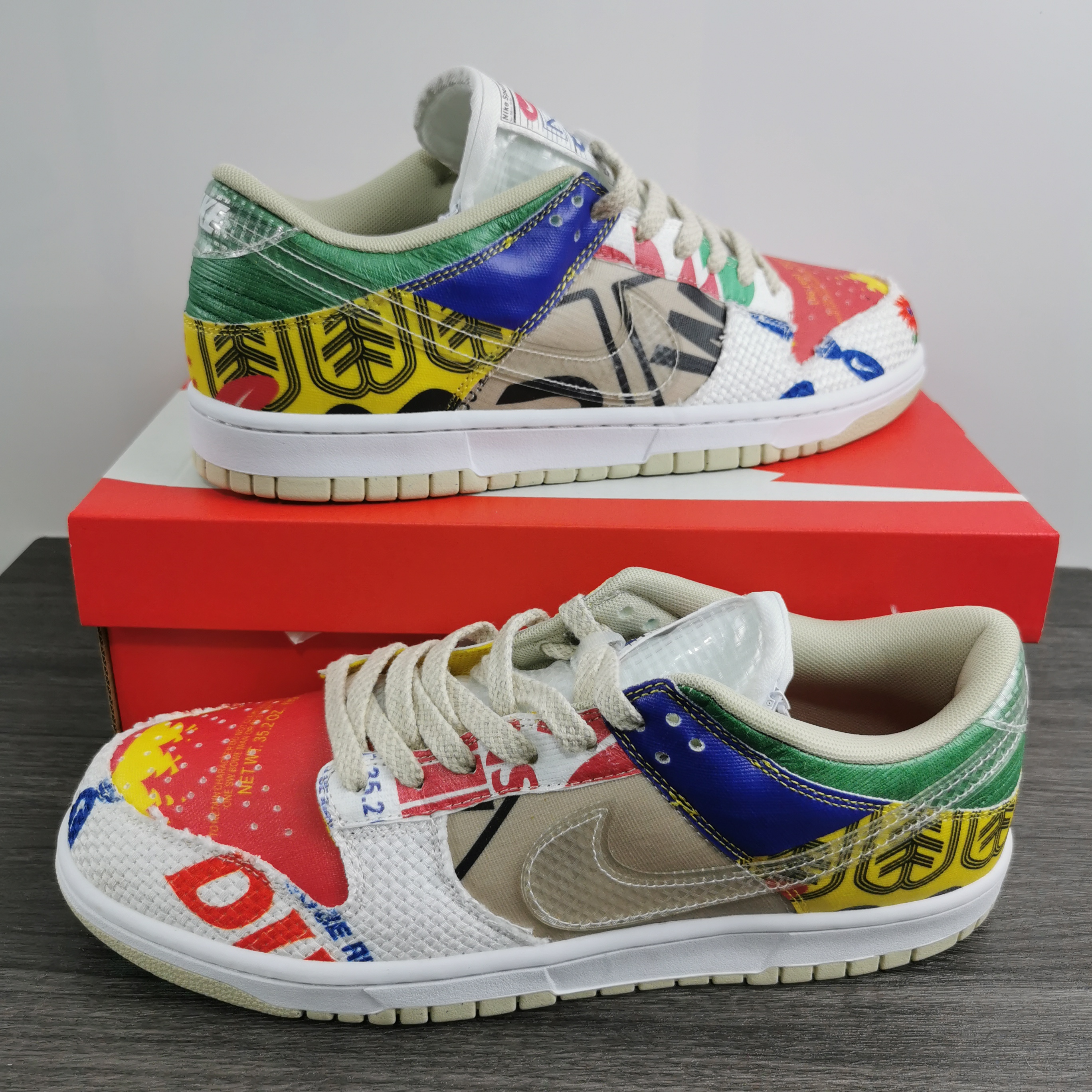 from Nike Dunk Low SP “Thank You For Caring” DA6125-900