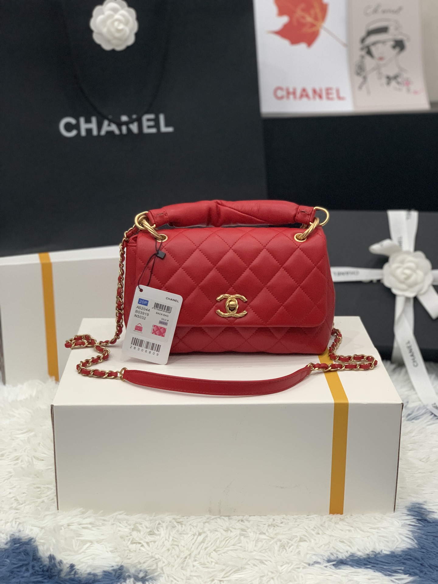 C*hanel Bag Top Quality 25*17*8cm