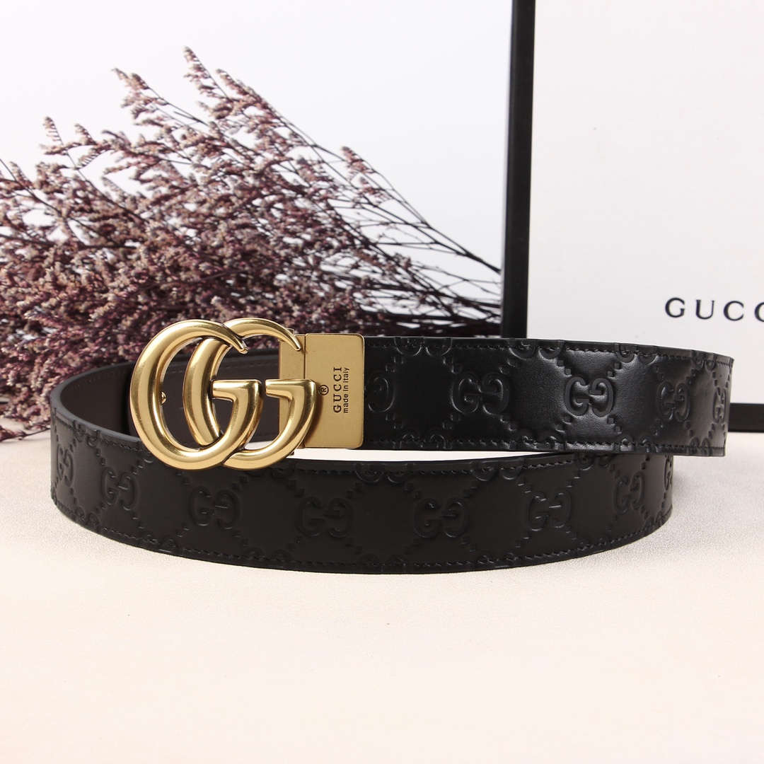 G*ucci Belts Top Version 35MM
