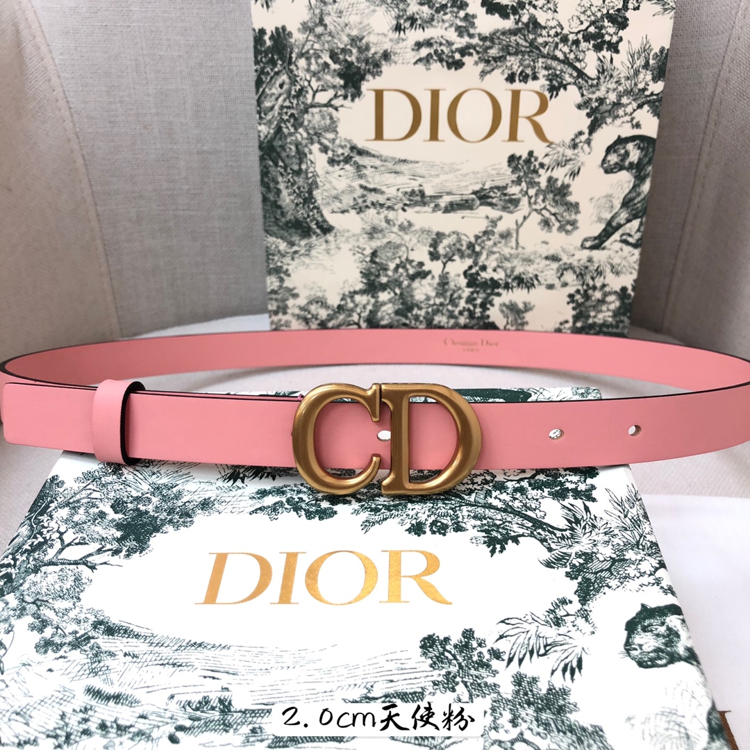 D*ior Belts Top Quality 20mm
