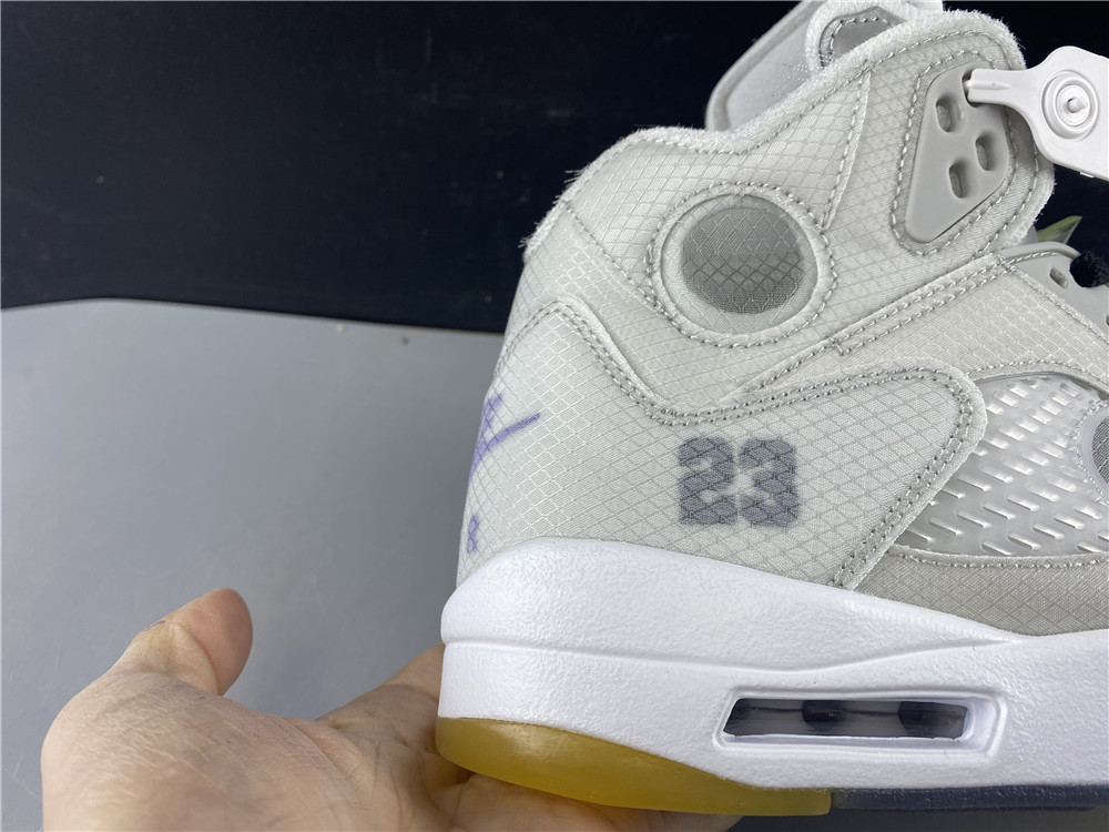 Air Jordan 5 xoff white ow 3M CT8480-105
