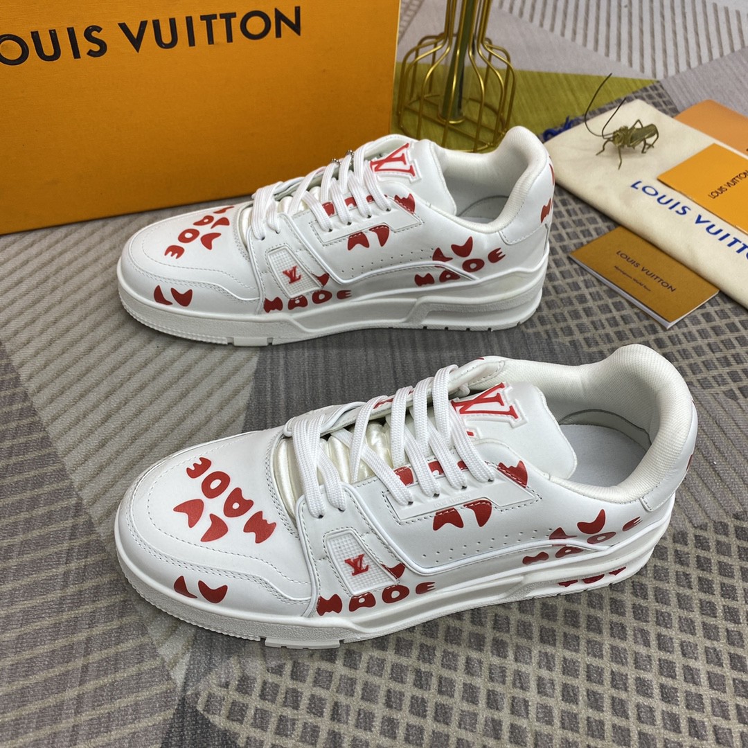 Men Women L*ouis V*uitton Top Sneakers