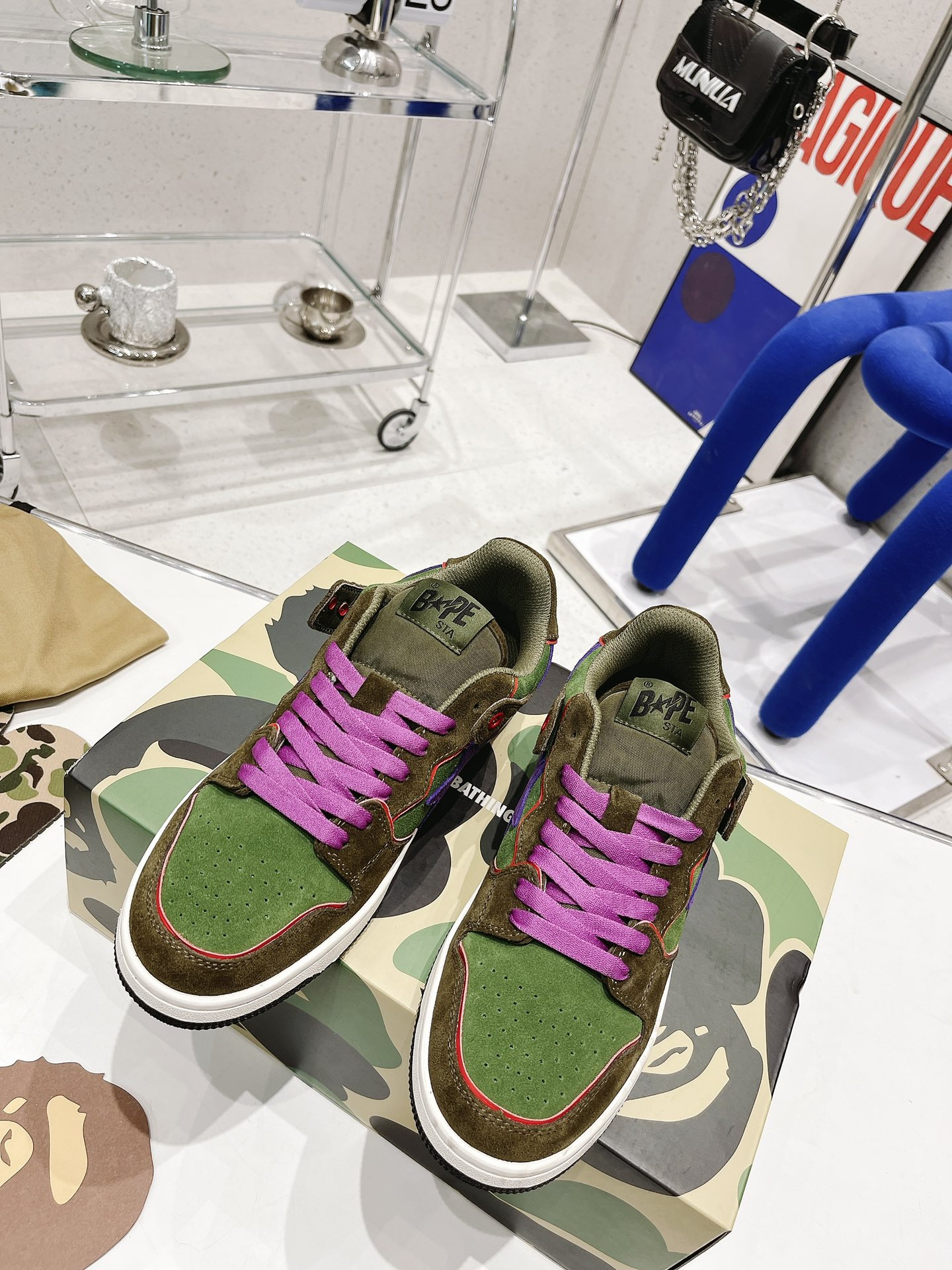 Men Women B*ape Top Sneaker