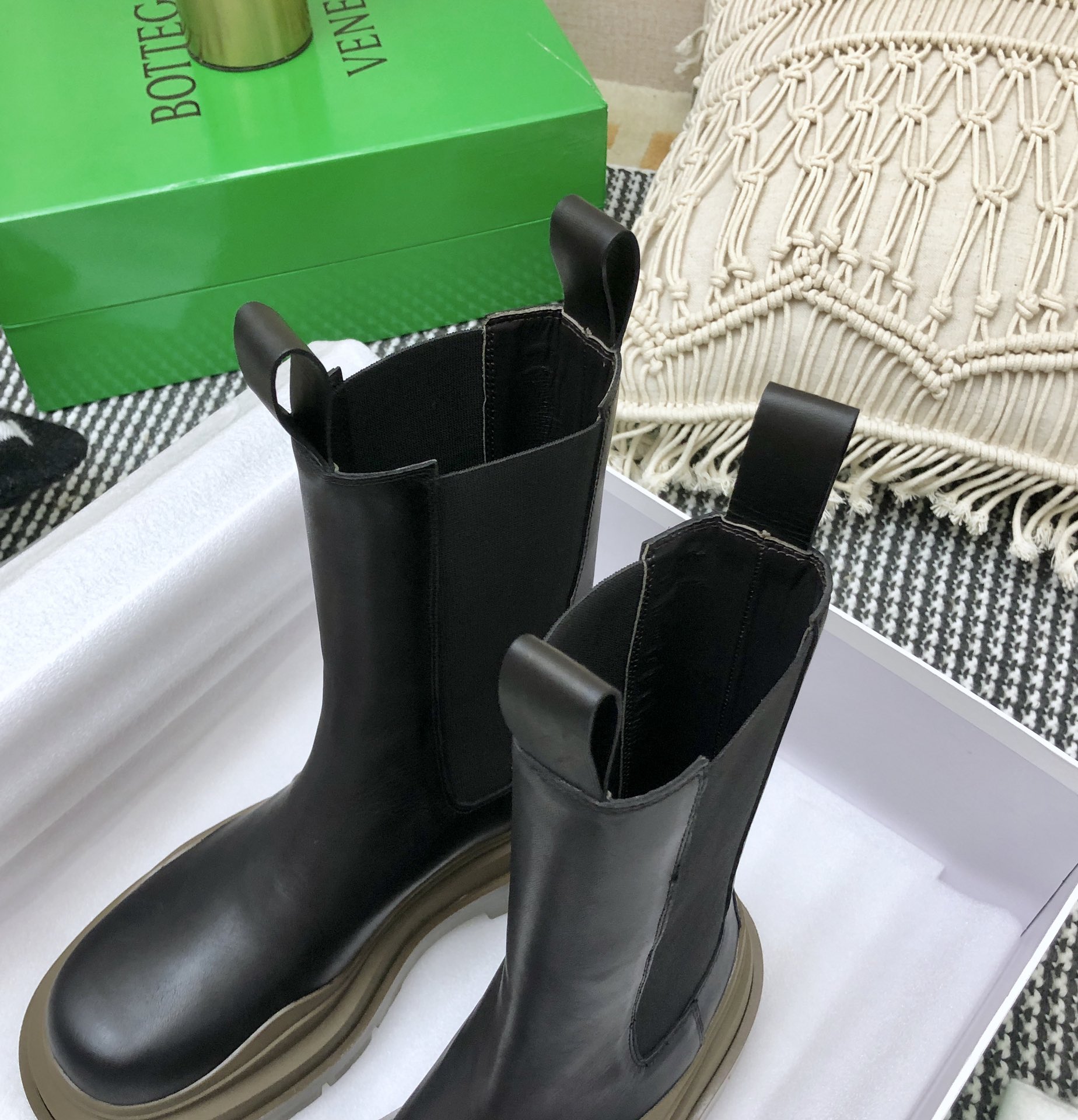 Men Women B*ottega V*eneta Top Sneakers