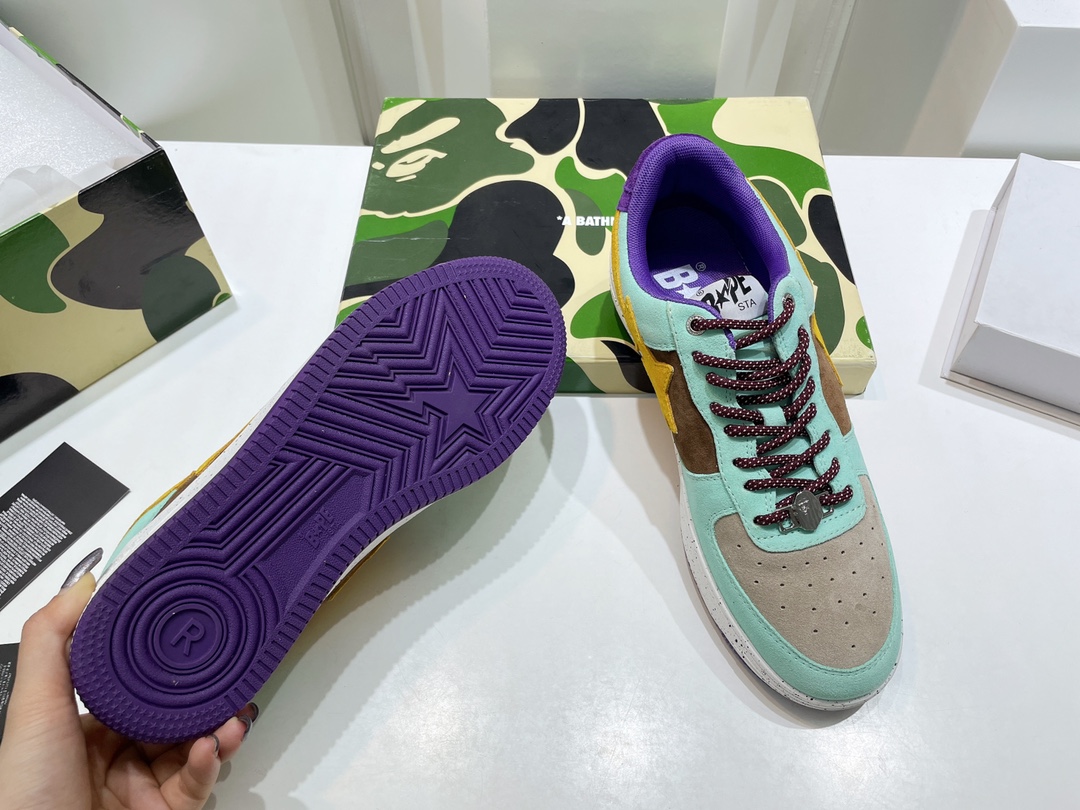 Men Women B*ape Top Sneaker