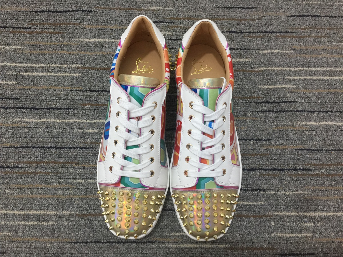 Men C*hristian L*ouboutin Low Top Sneakers