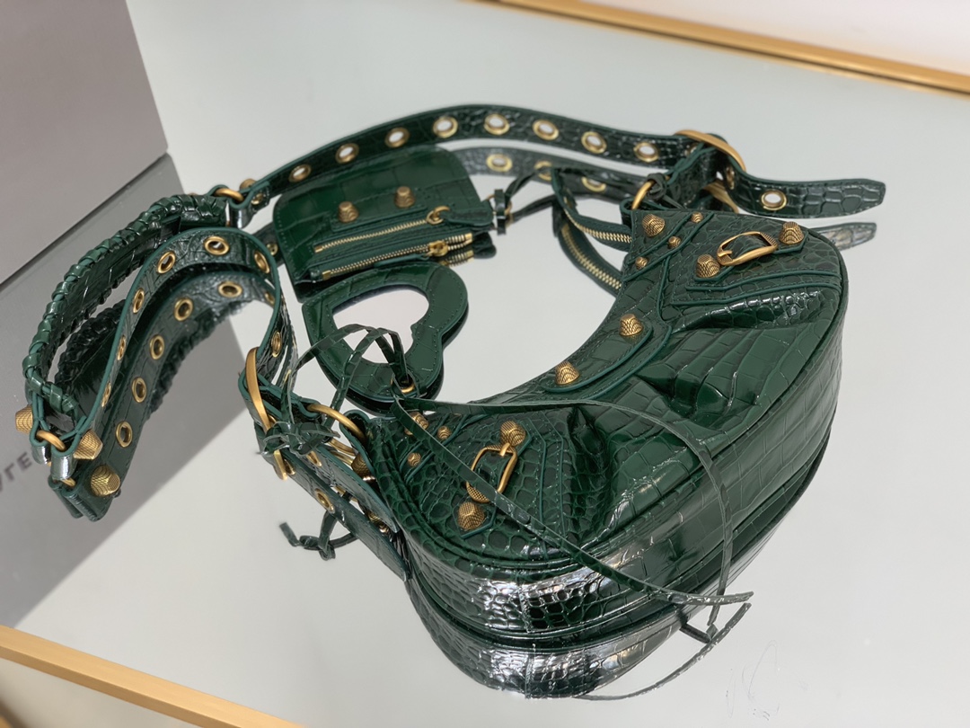 B*alenciaga Bag Top Quality 25x16x6.5CM