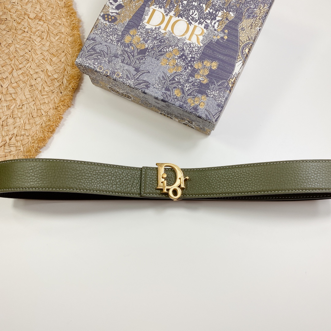 D*ior Belts Top Quality 34MM