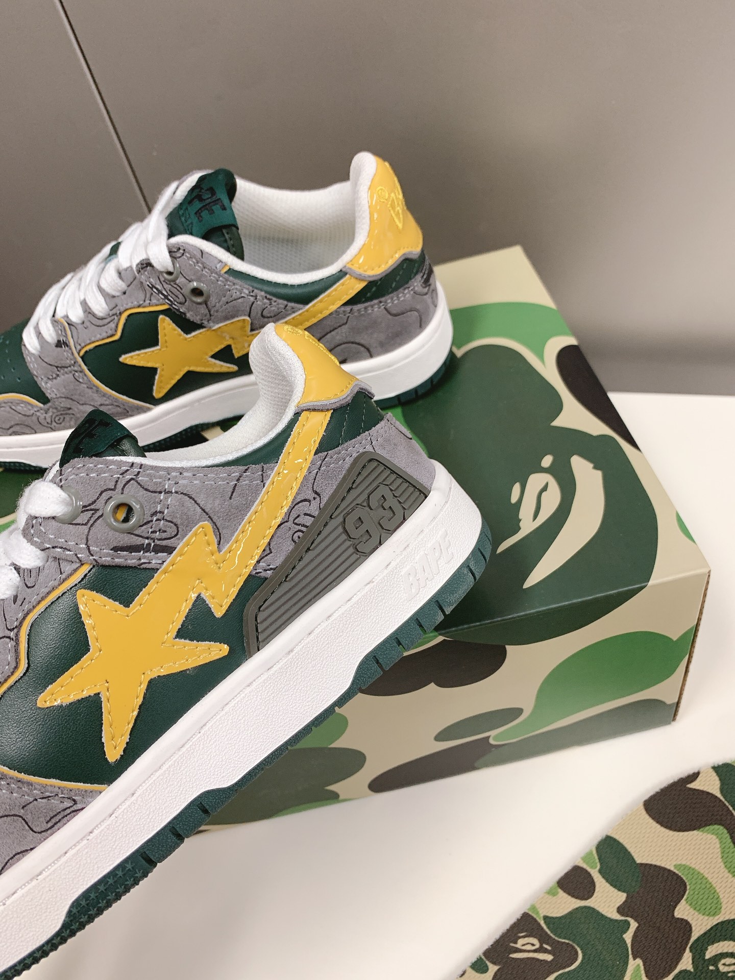 Men Women B*ape Top Sneaker