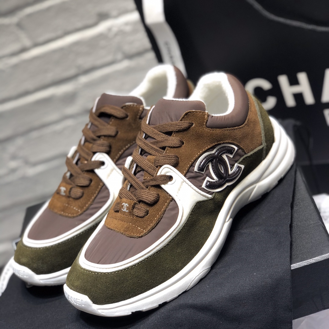 Men Women C*hanel Top Sneaker