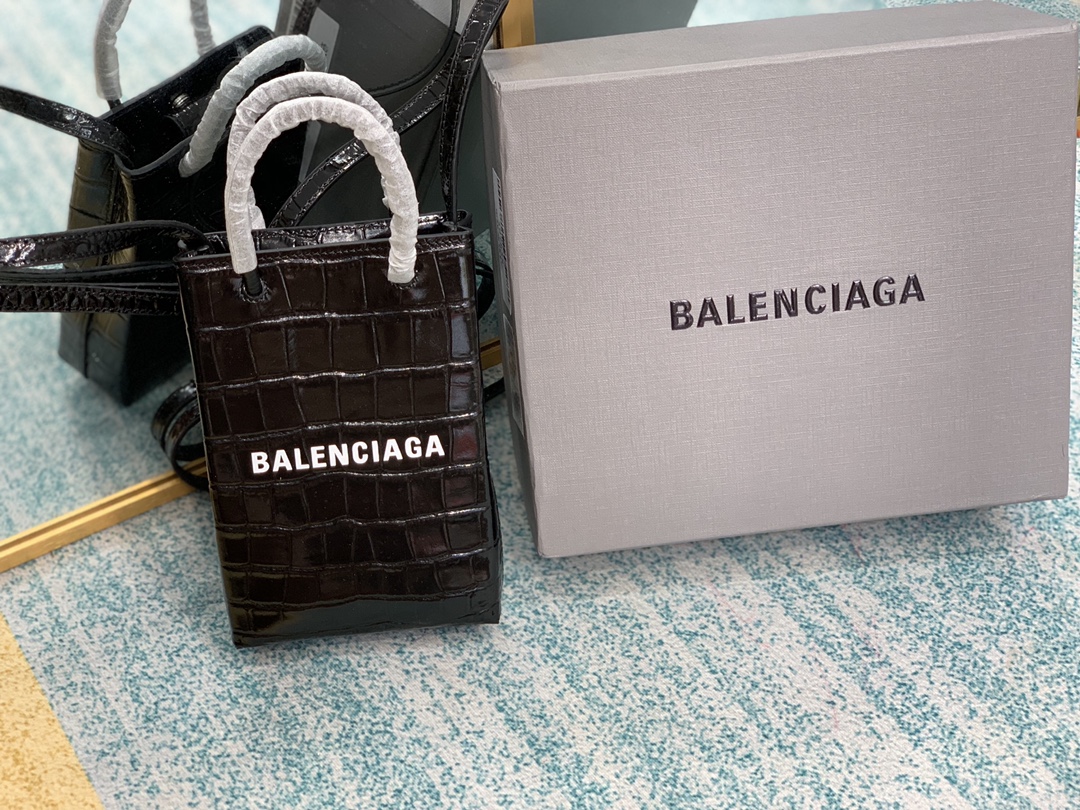B*alenciaga Bag Top Quality 18×4.5×12cm