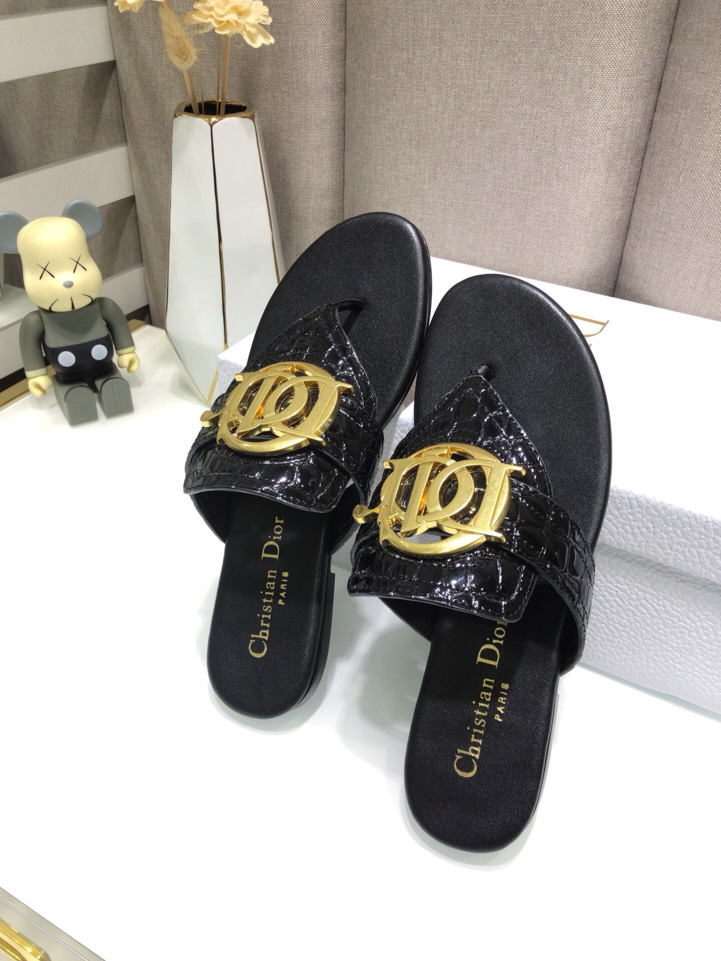 Women D*ior Top Sandals