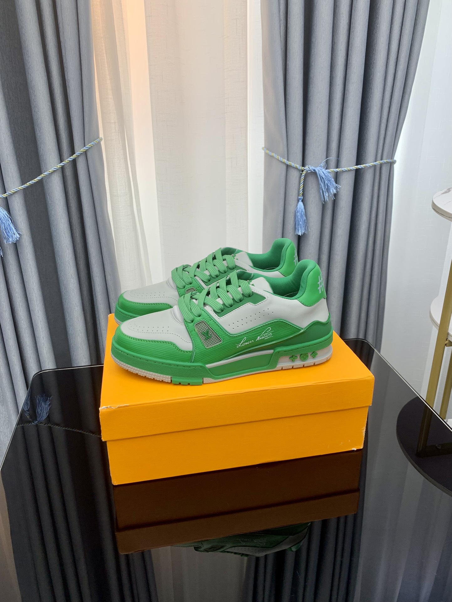 Men Women L*ouis V*uitton Top Sneakers