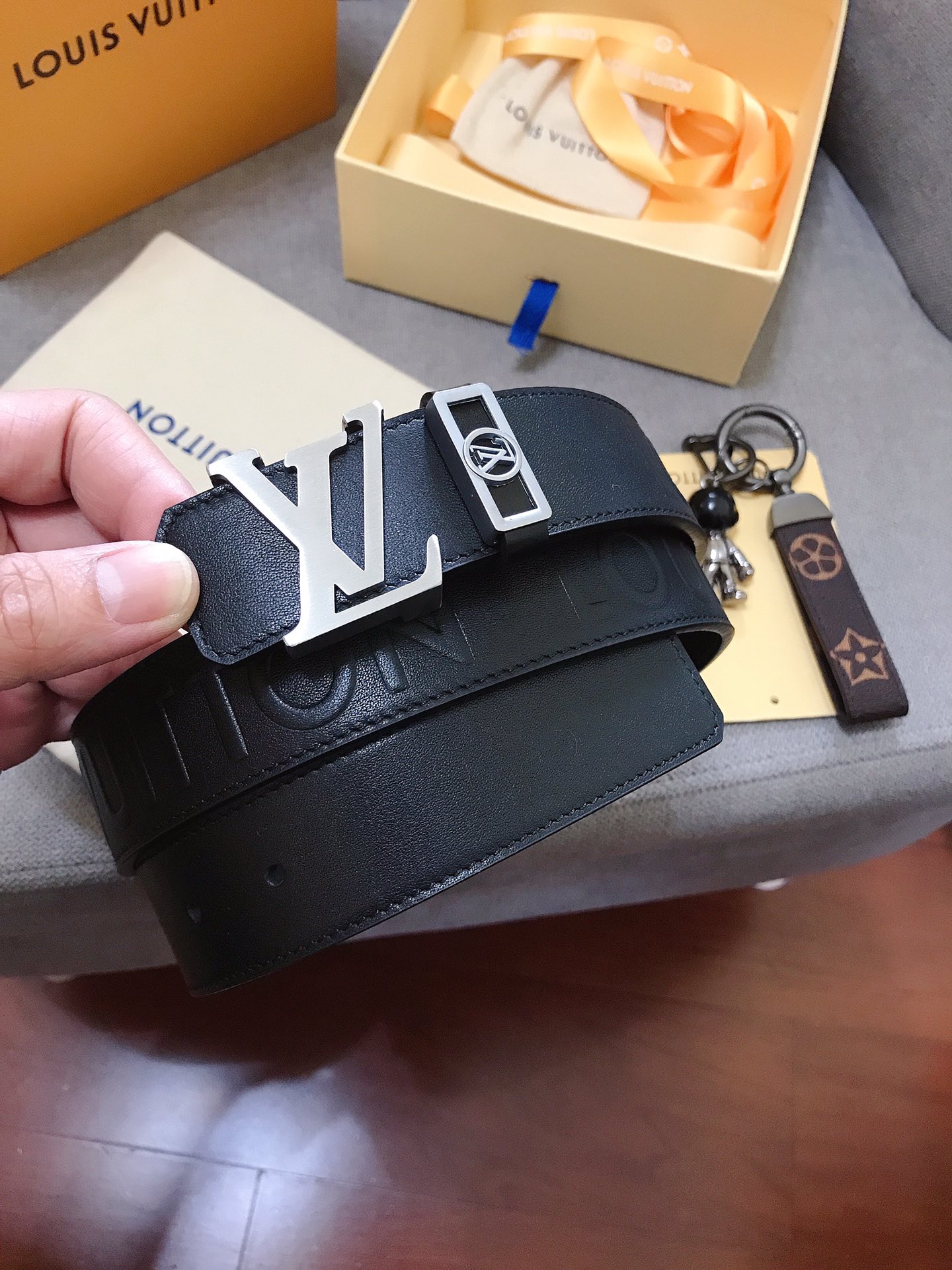 L*ouis V*uitton Belts Top Quality 34MM