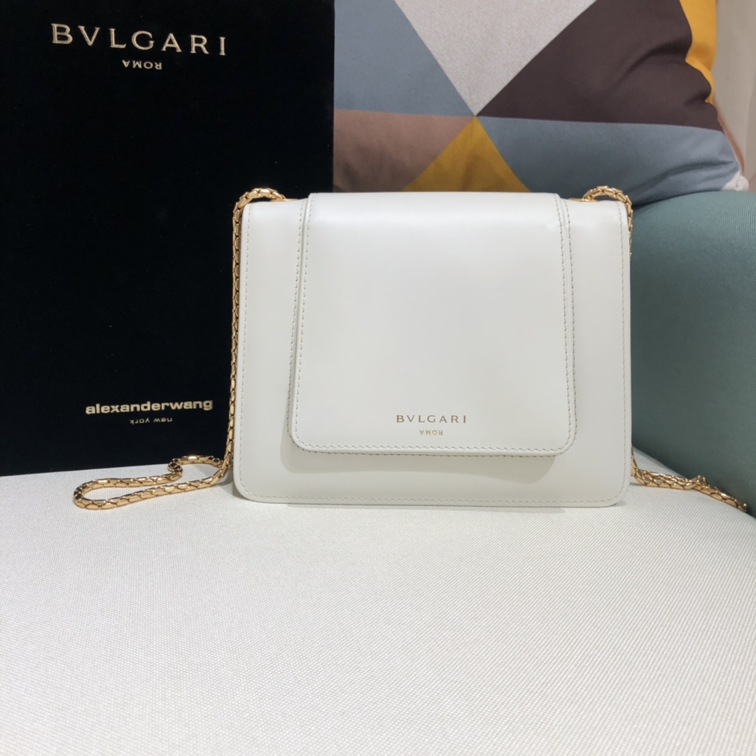 B*vlgari Top Bag 20*15*6.5cm