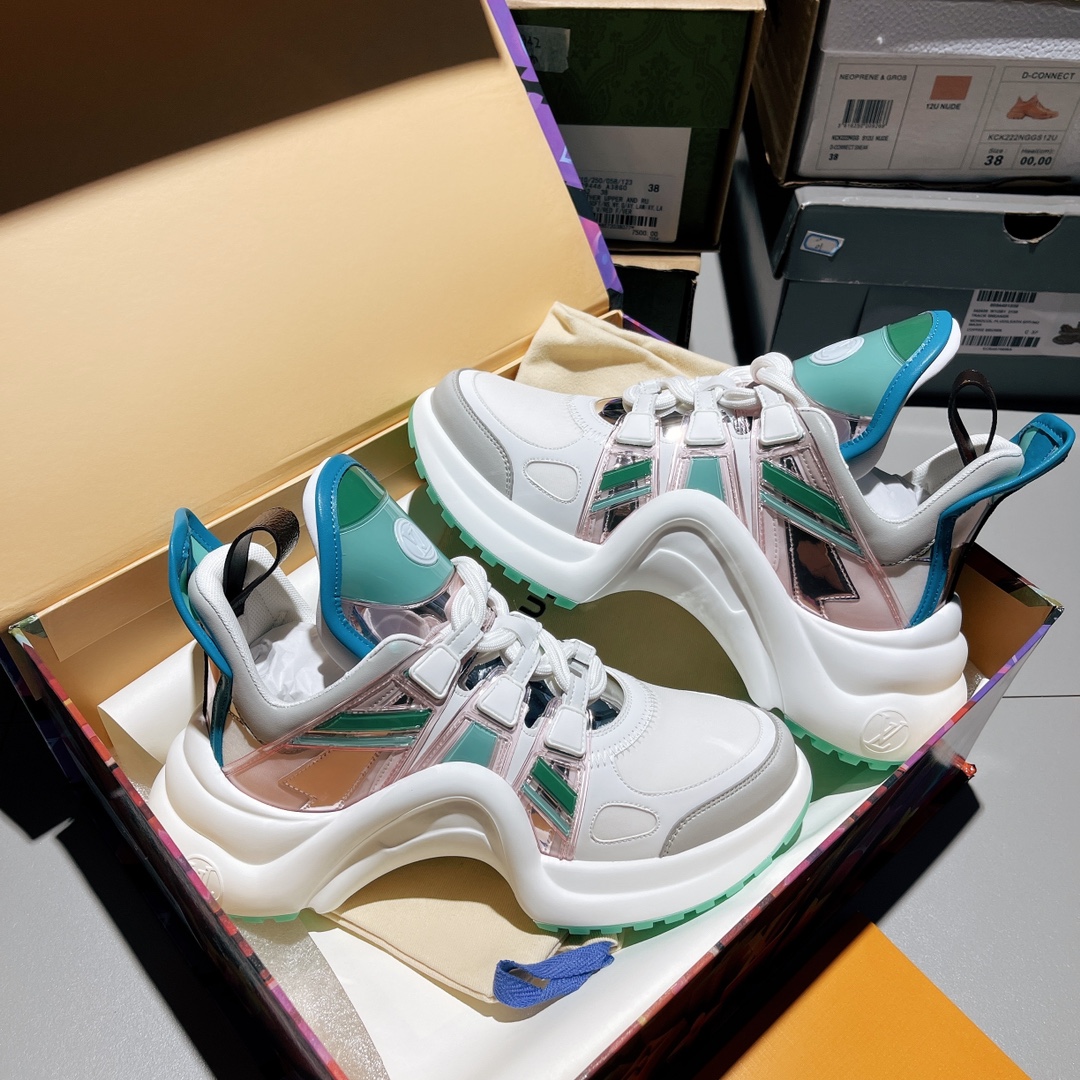 Women L*ouis V*uitton Top Sneaker Top Sneaker