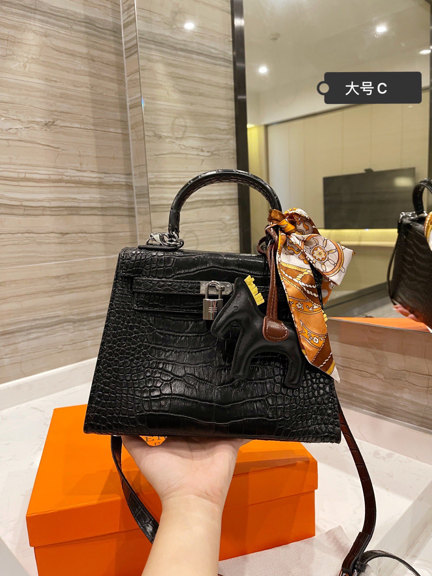 H*ermes Top Bag 25CM